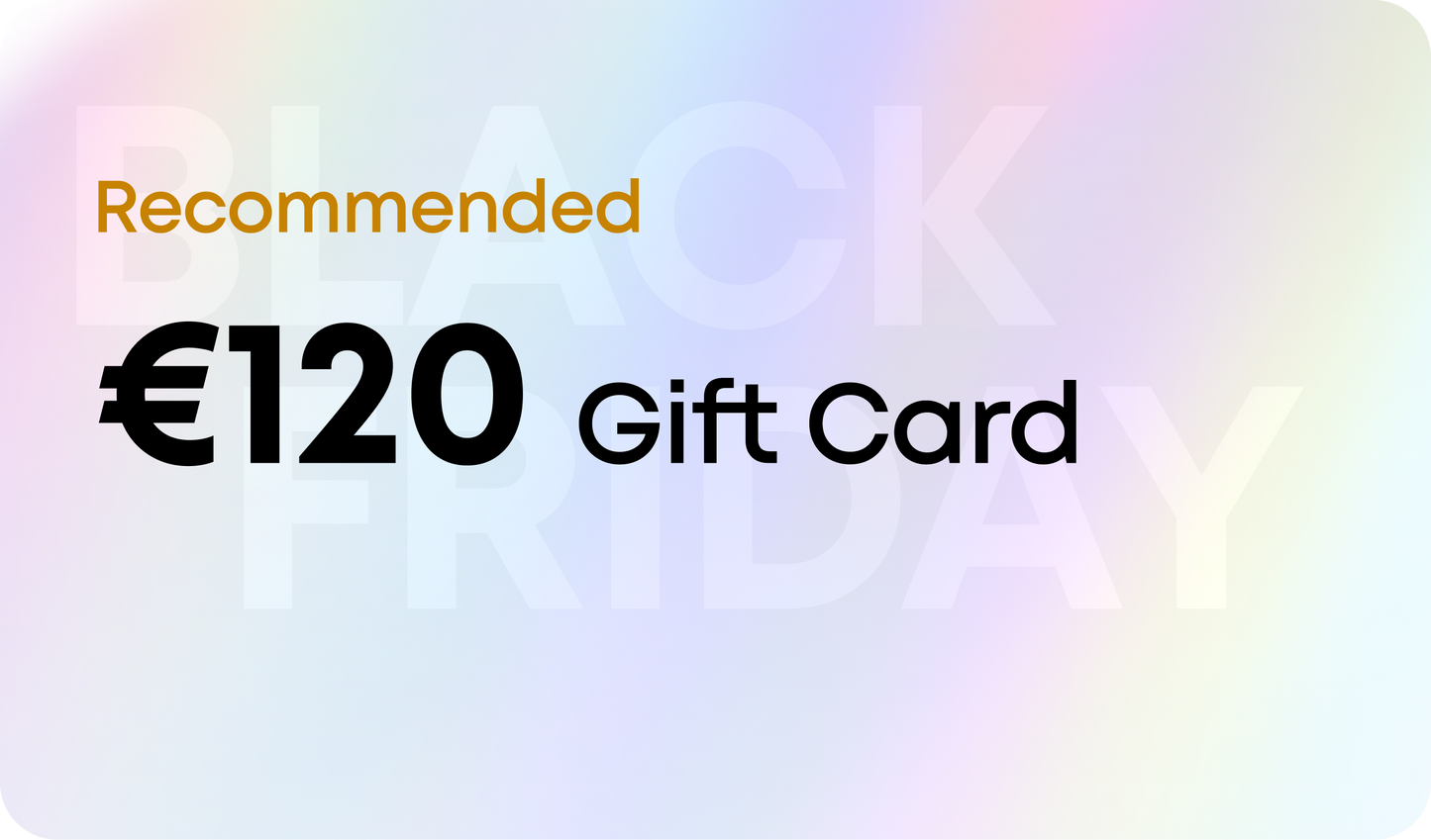 Giftcard (€120)