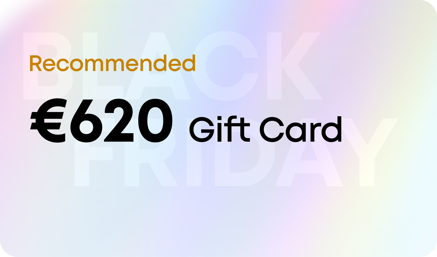 Giftcard (€650)