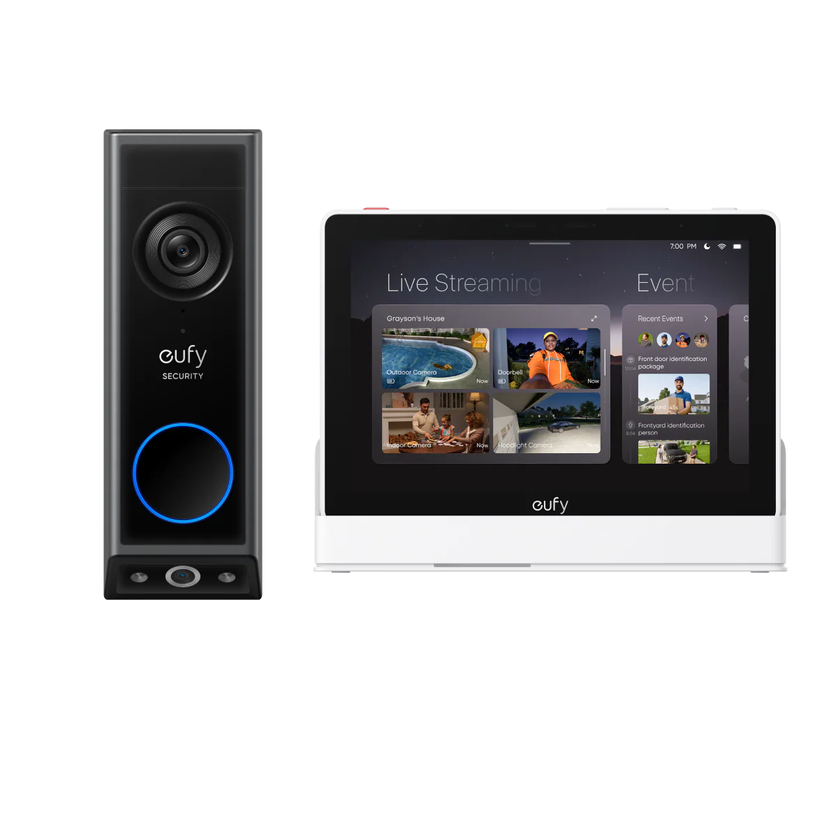 eufy Video Doorbell E340 Smart View Entrance Protection