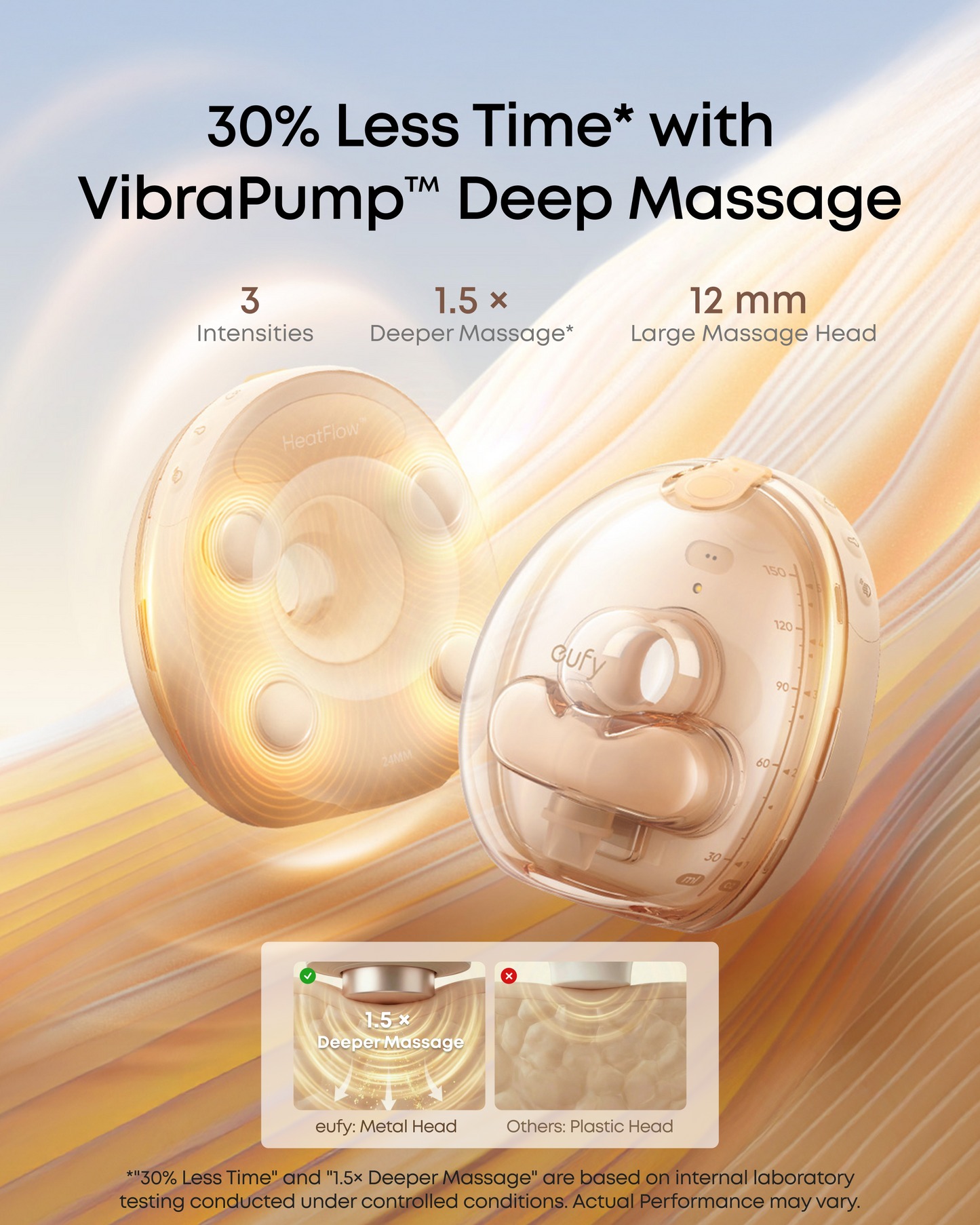 eufy S2 Pro Electric Breast Pump | VibraPump Massage, HeatFlow 2.0, Wireless Charging Case