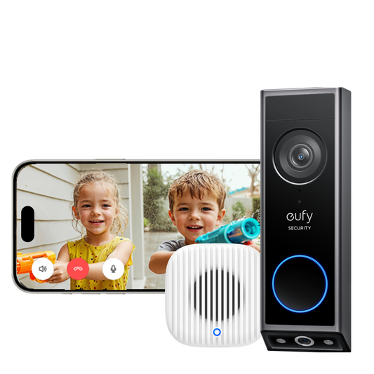 Video Doorbell E340 (Battery Powered) with Chime 2
