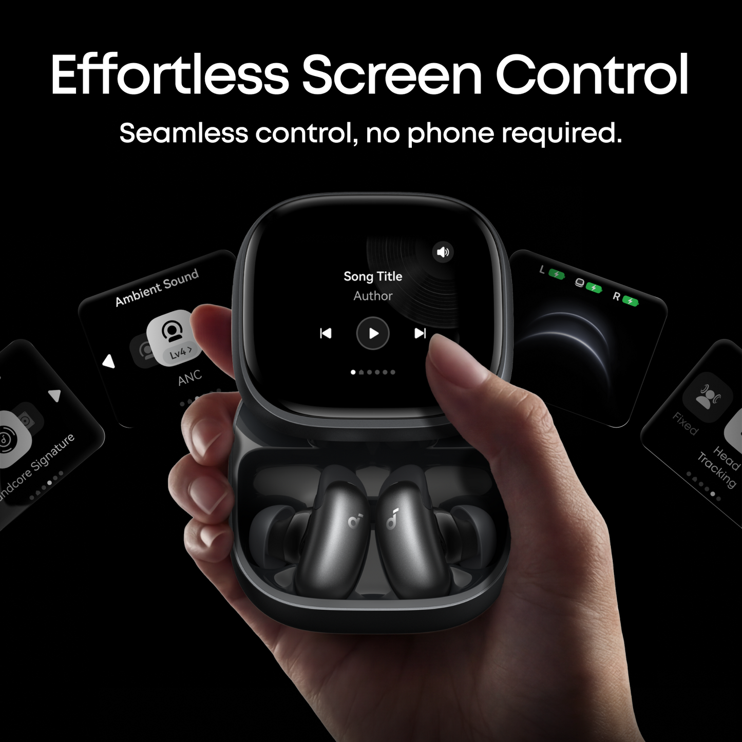 ANKER soundcore Liberty 5 Pro Max | AI Recording Earbuds with Smart Case