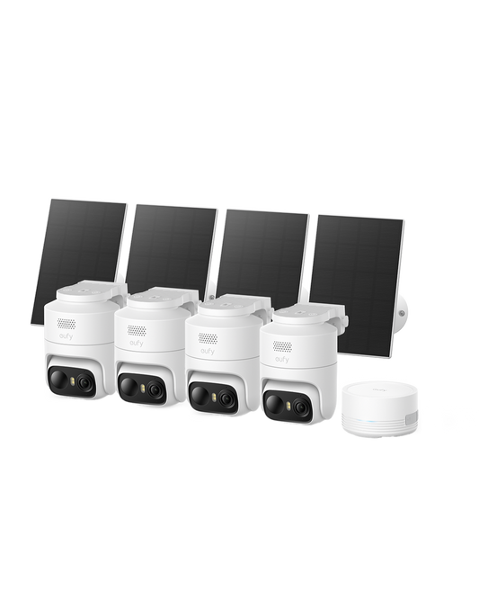 eufyCam C37 (4-Pack) and HomeBase Mini Bundle