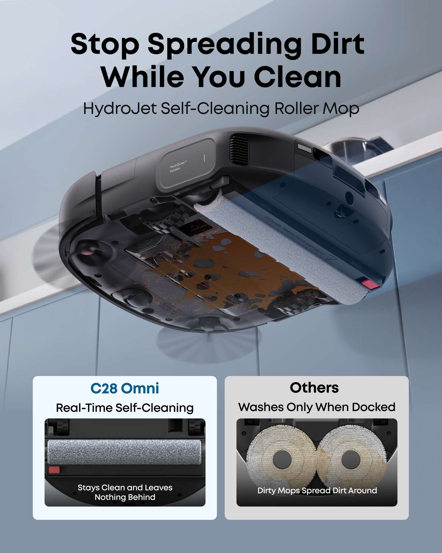eufy C28 Omni | 2026 NEW Robot Vacuum and Mop