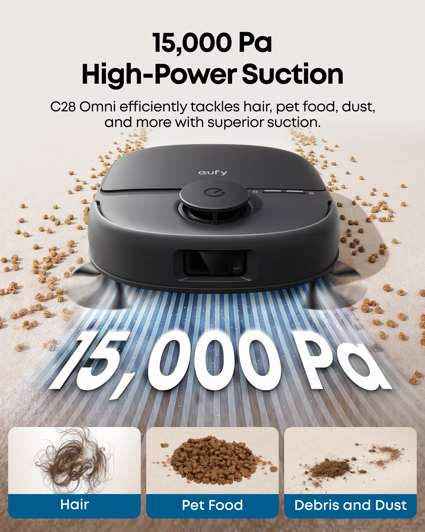 eufy C28 Omni | 2026 NEW Robot Vacuum and Mop