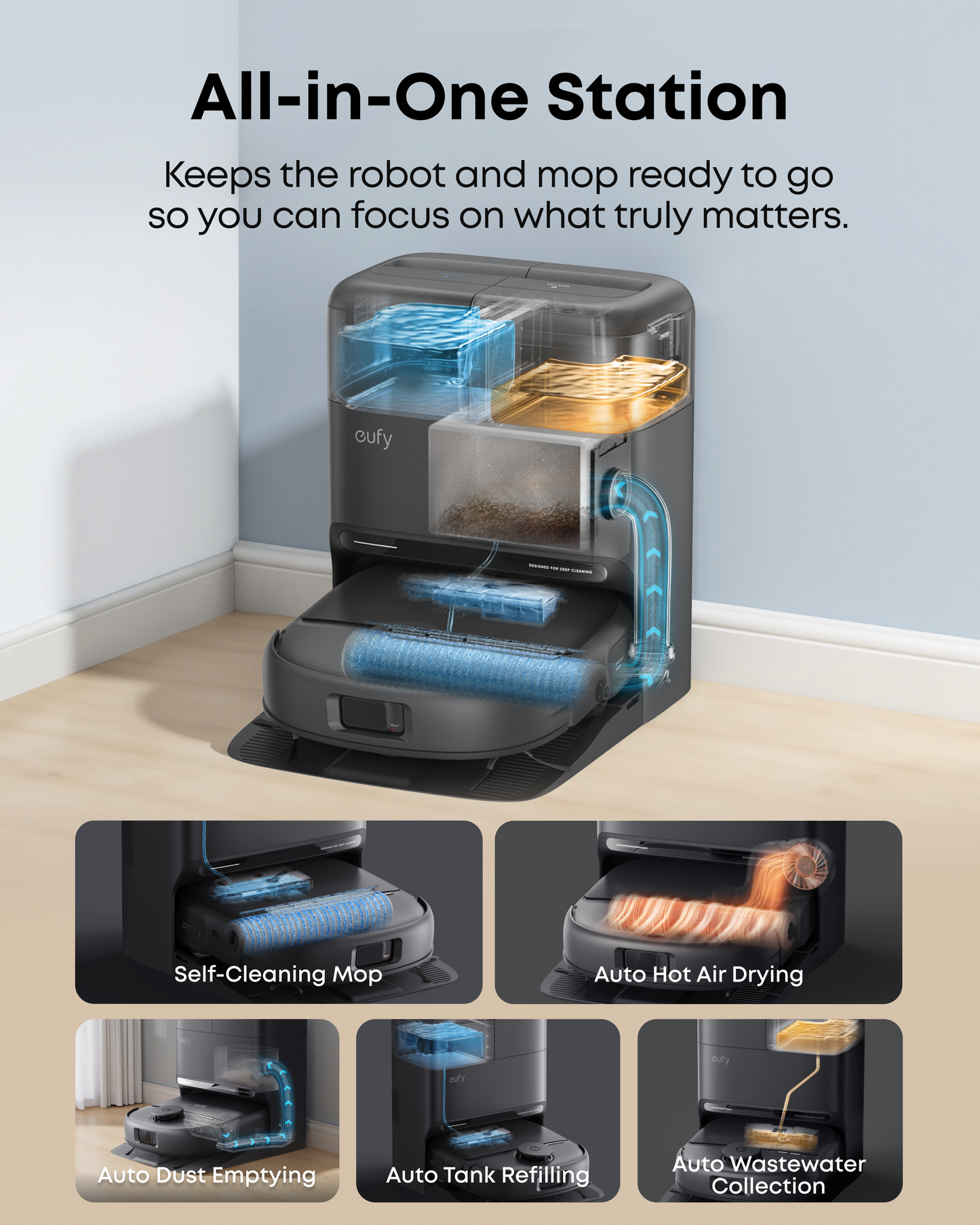 eufy C28 Omni | 2026 NEW Robot Vacuum and Mop