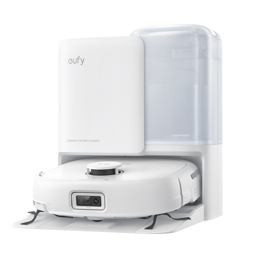 eufy Omni E25 White | Robot Vacuum and Mop, 20000 Pa Suction