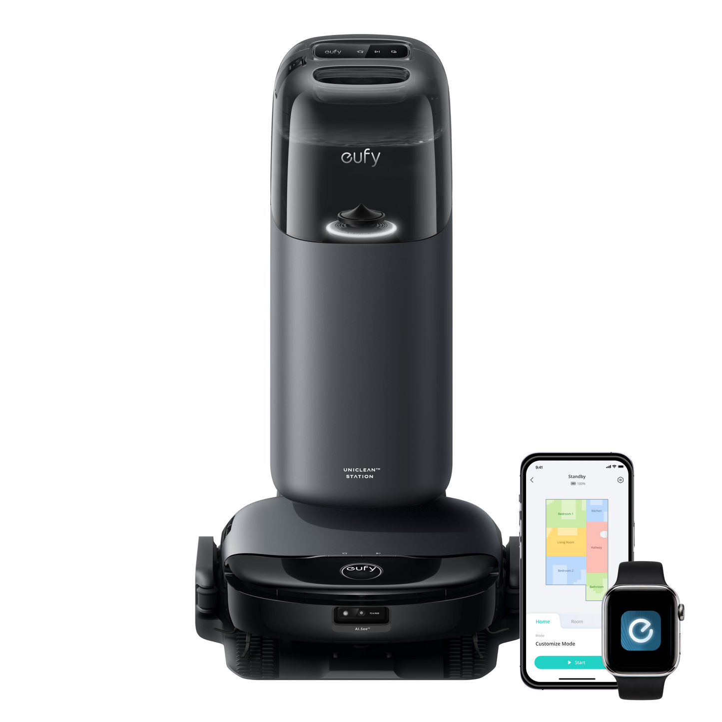 eufy Omni S1 Pro + Accessory-Auto Water Refill & Drainage System