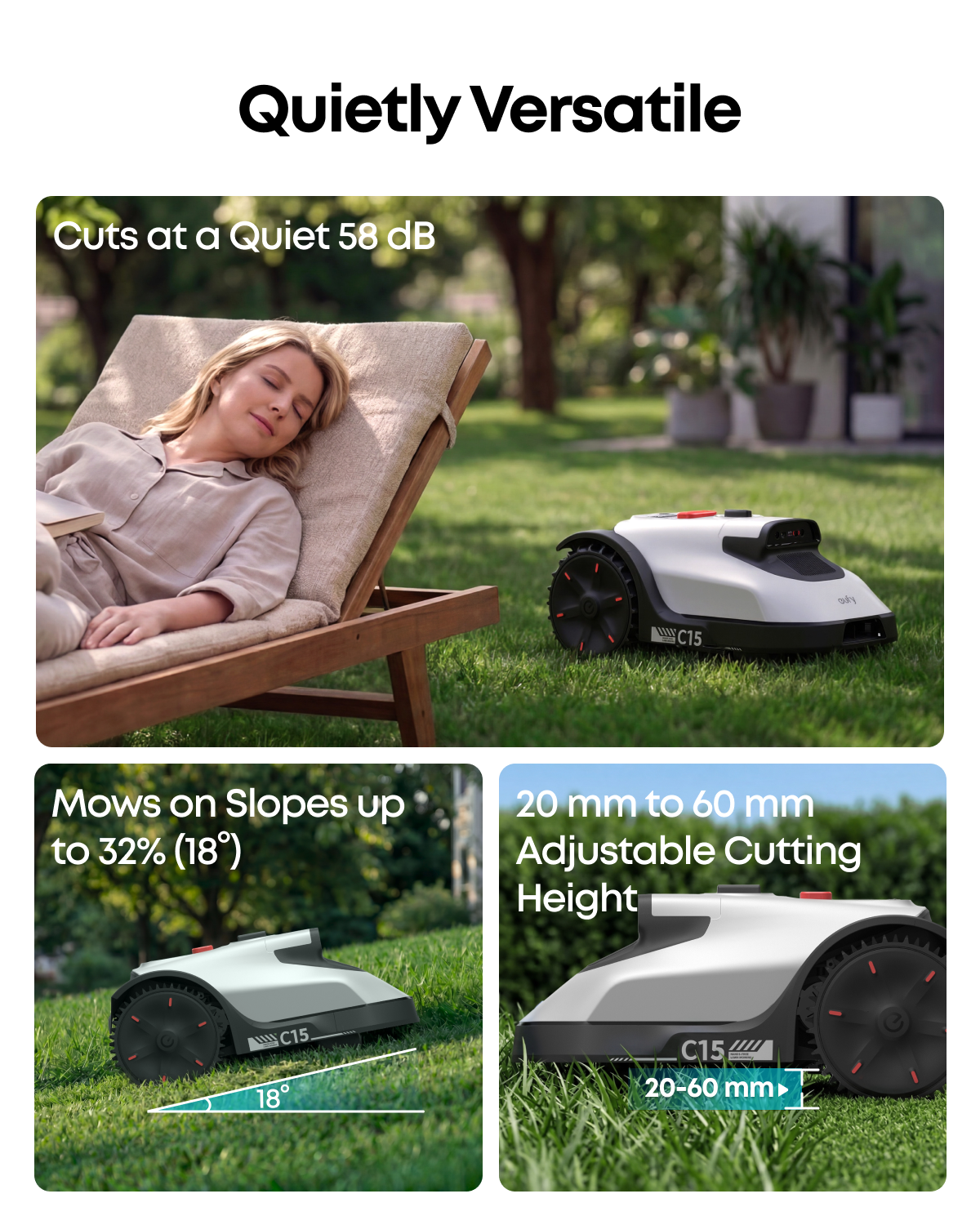 eufy C15 Robot Lawn Mower | New Release