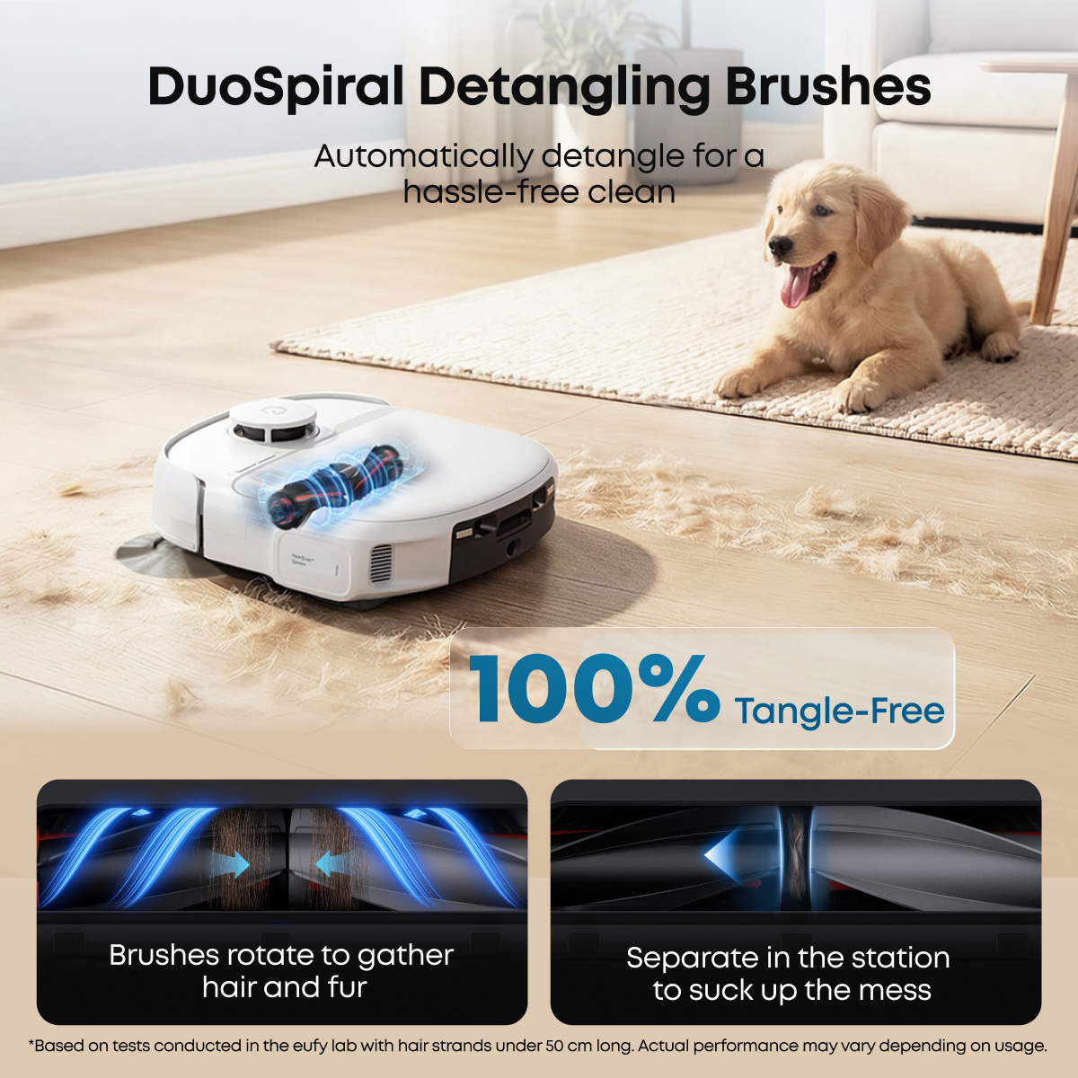 eufy Omni C28 (White) | Robot Vacuum and Mop with All-in-One Station
