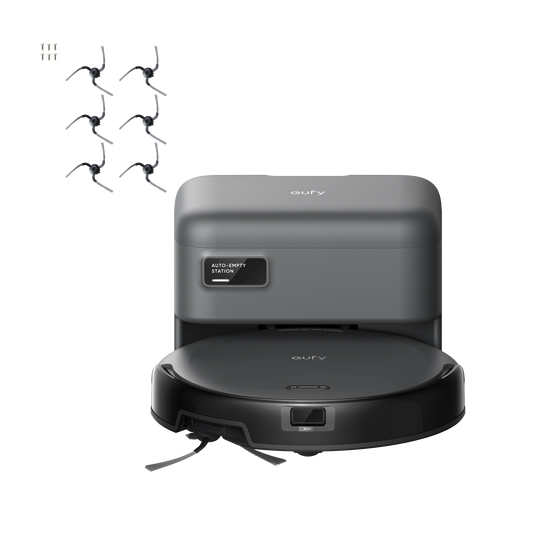 eufy Robot Vacuum C10 with 6 Replacement Side Brushes