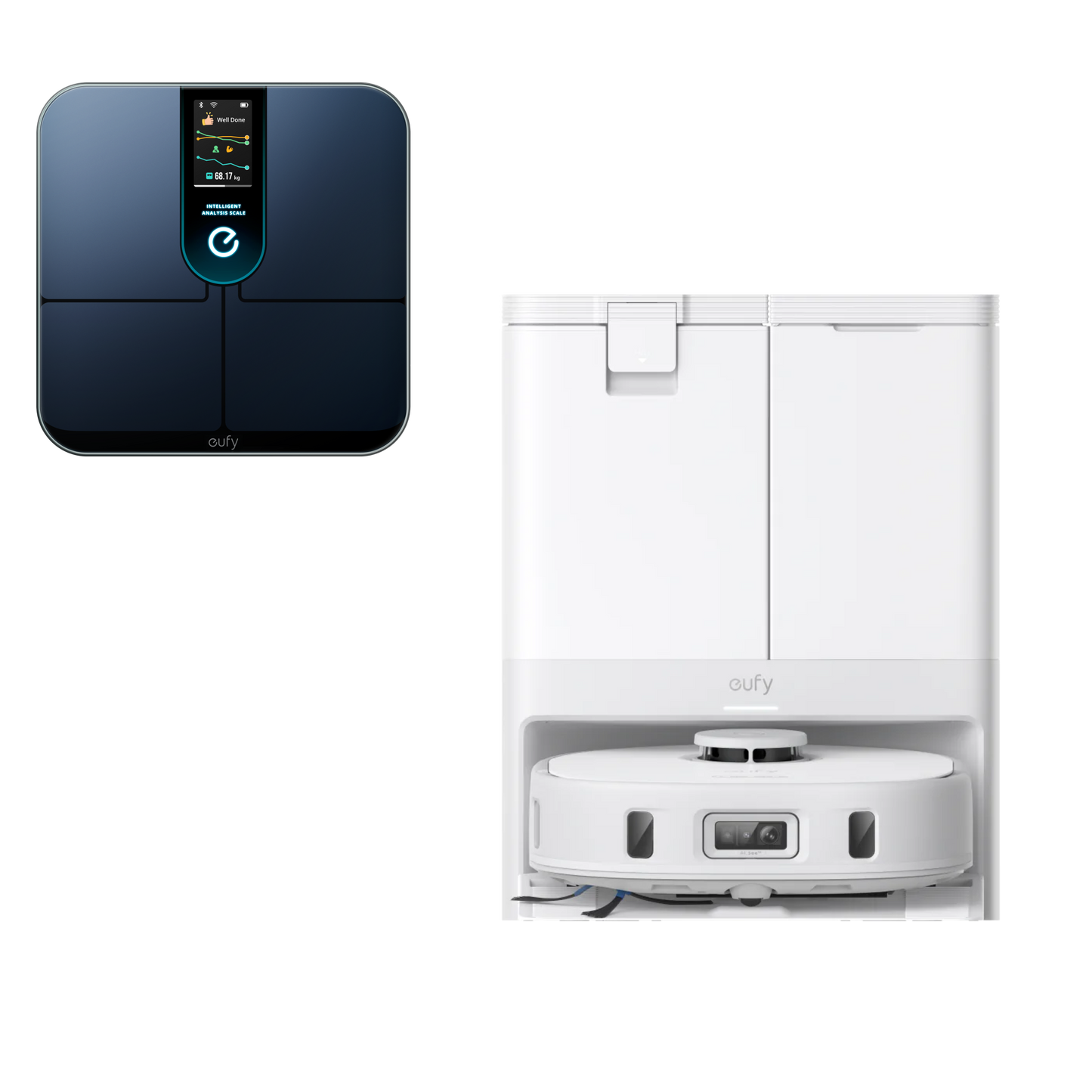 eufy X10 Pro Omni White + Smart Scale P3