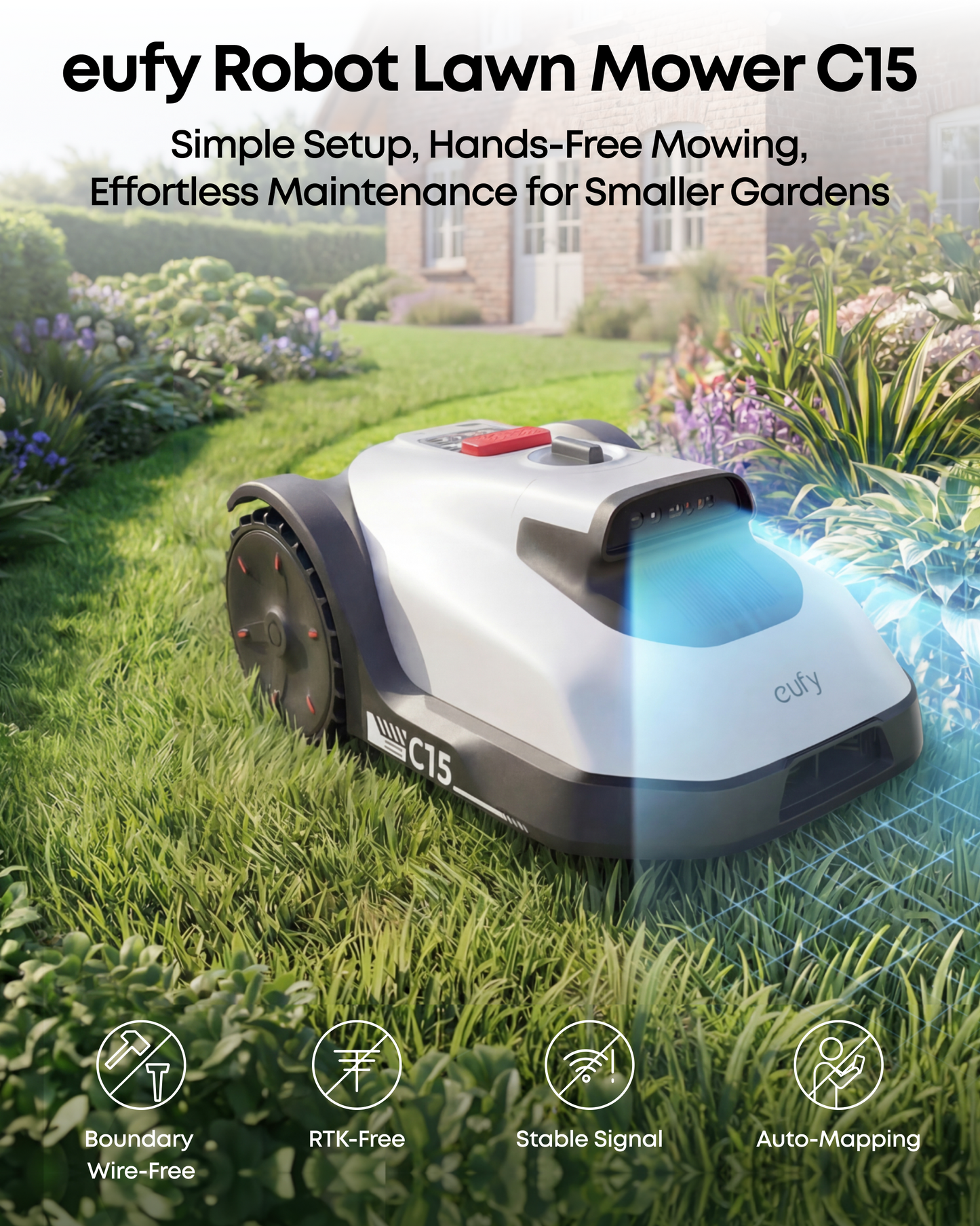 eufy C15 Robot Lawn Mower | New Release