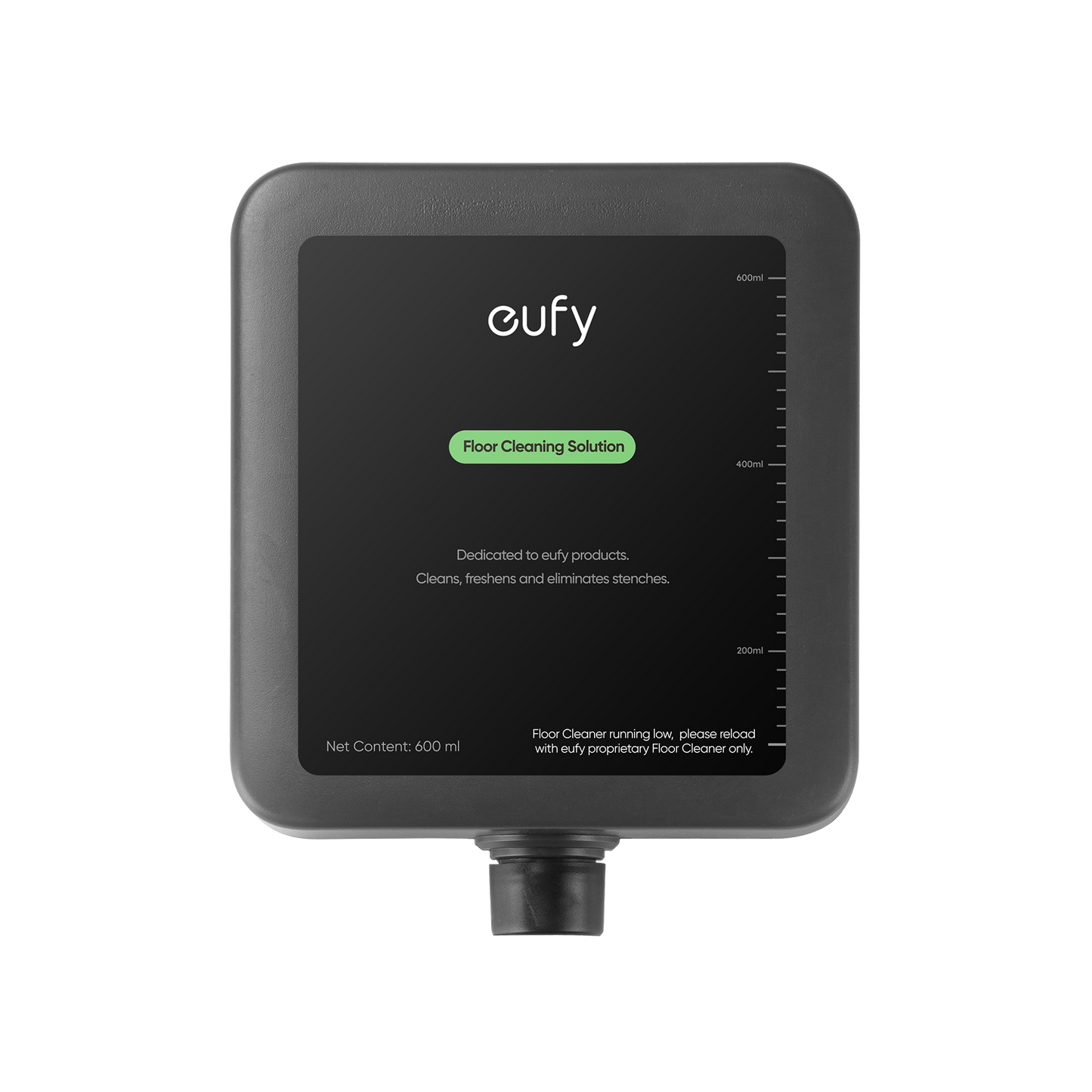 eufy Floor Cleaning Solution, Ready to Use, 600 ml, Floor Cleaning Solution, Safe, Compatible with E25