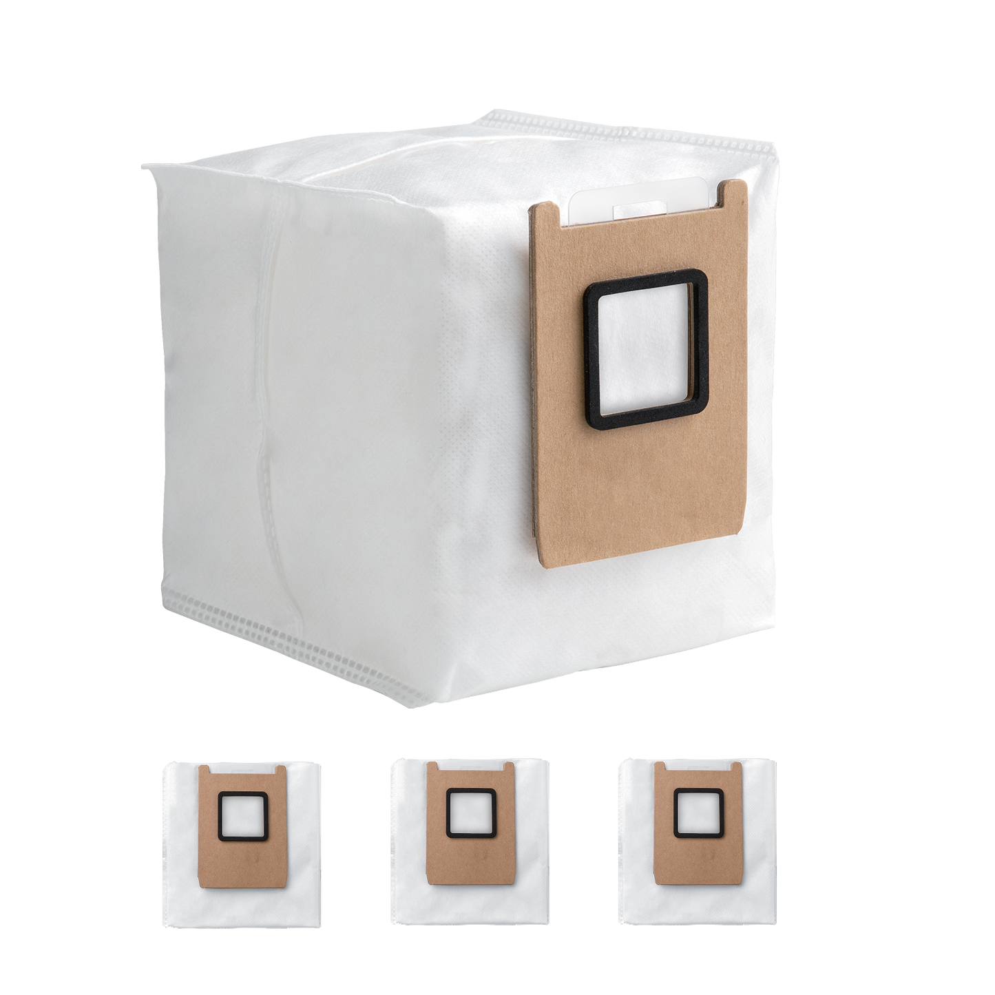 eufy Dust Bag, 3 pieces, 3L, Leak-Proof, Effective Filtration, Safe, Compatible with E25 and E28