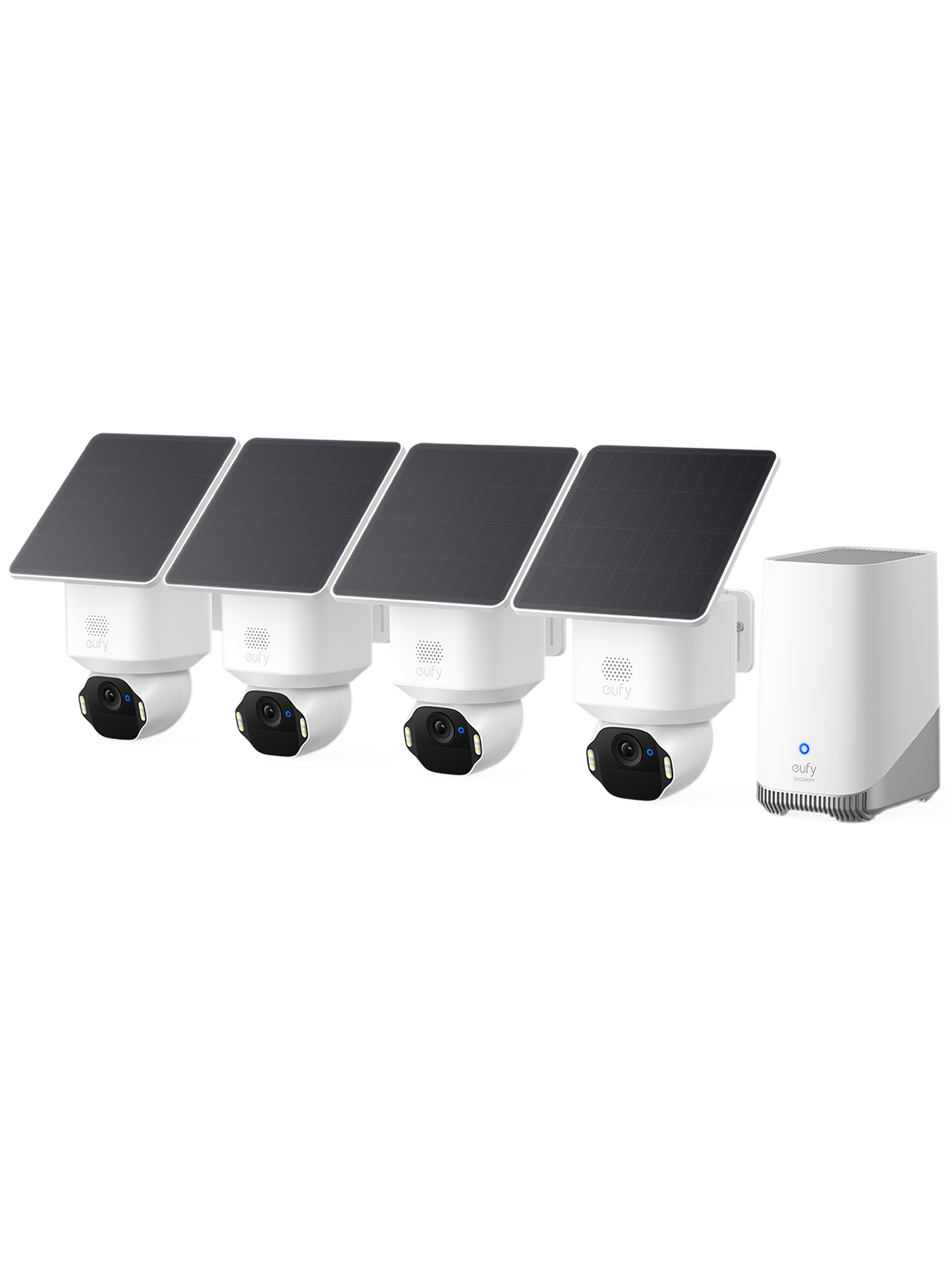 eufy SoloCam E42 (4-Pack) + HomeBase S380