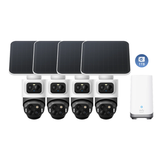 eufyCam S4 (4-Cam Kit) + 1 TB Hard Drive