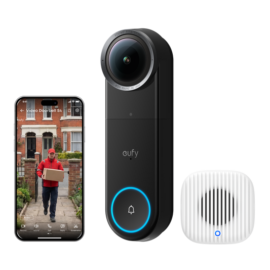 Anker eufy Video Doorbell S4 with Chime 2 (3K, Wired)
