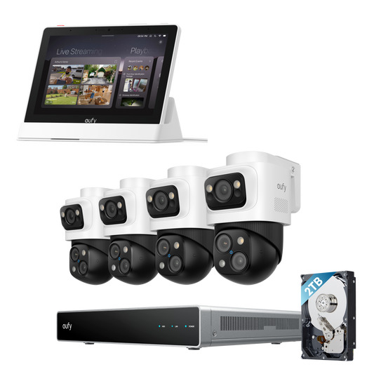 eufy PoE NVR Security System S4 Max + display